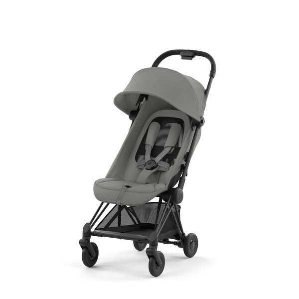 Cybex Coya pastaigu rati Mirage Grey, matt black frame - Cybex