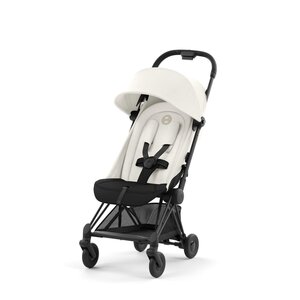 Cybex Coya прогулочная коляска Off White, matt black frame  - Cybex