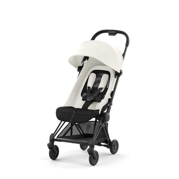 Cybex Coya vežimėlis Off White, matt black frame - Cybex