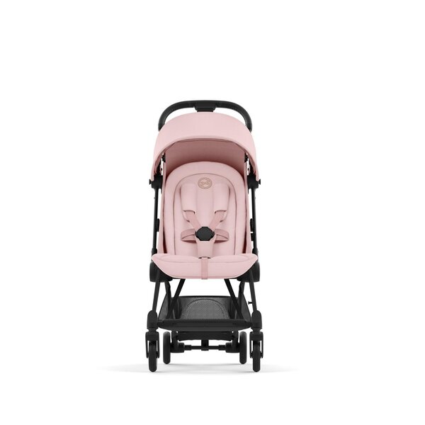 Cybex Coya прогулочная коляска Peach Pink, matt black frame  - Cybex