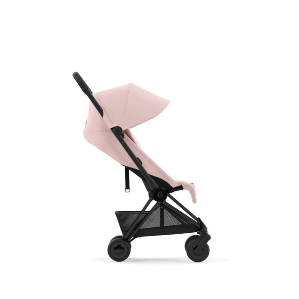 Cybex Coya прогулочная коляска Peach Pink, matt black frame  - Cybex