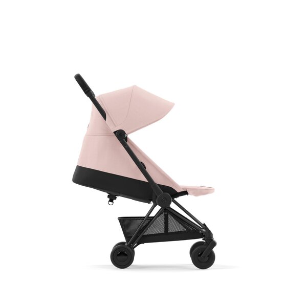 Cybex Coya прогулочная коляска Peach Pink, matt black frame  - Cybex