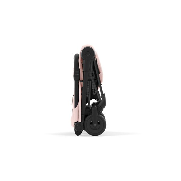 Cybex Coya kergkäru Peach Pink, matt black raamiga - Cybex