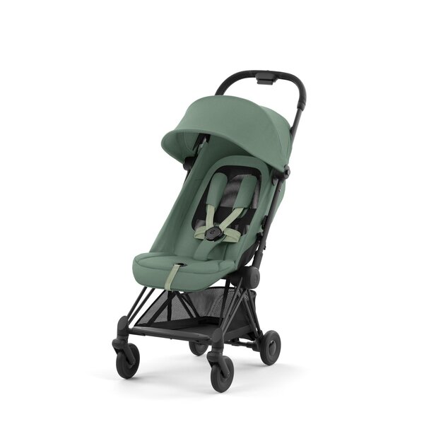 Cybex Coya kergkäru Leaf Green, matt black raamiga - Cybex