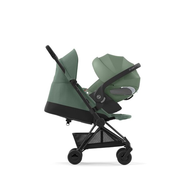 Cybex Coya kergkäru Leaf Green, matt black raamiga - Cybex