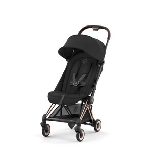 Cybex Coya pastaigu rati Sepia Black, rosegold frame - Cybex