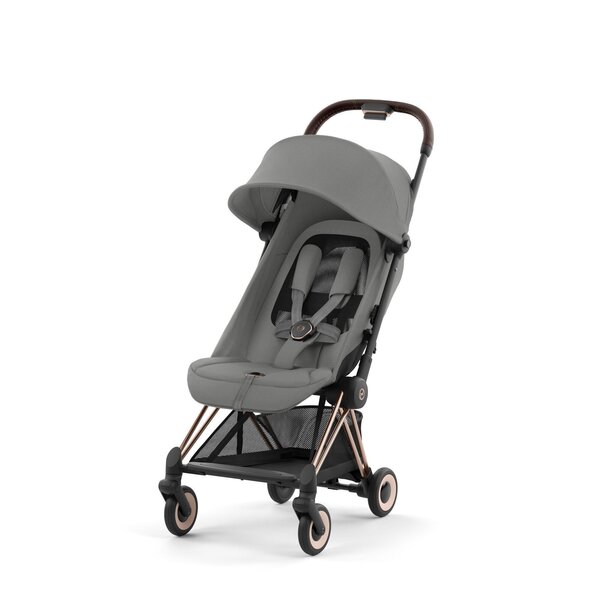 Cybex Coya kergkäru Mirage Grey, rosegold raamiga - Cybex