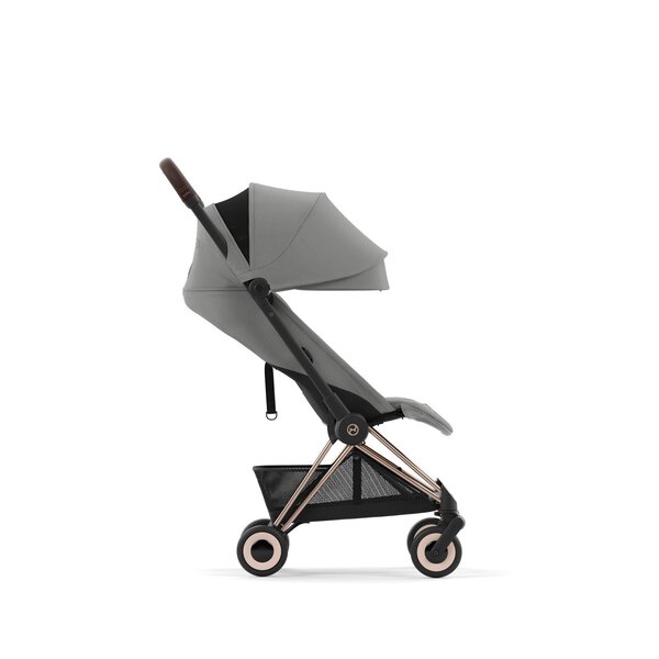 Cybex Coya прогулочная коляска Mirage Grey, rosegold frame  - Cybex