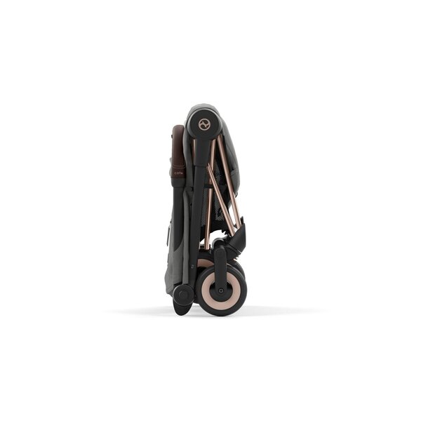 Cybex Coya прогулочная коляска Mirage Grey, rosegold frame  - Cybex