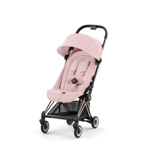 Cybex Coya buggy Peach Pink, rosegold frame - Cybex