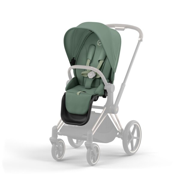Cybex Priam V4 vankrikomplekt 2in1 Leaf Green, Matt Black, Cloud T car seat Plus Leaf Green - Cybex
