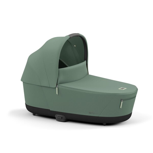 Cybex Priam V4 vankrikomplekt 2in1 Leaf Green, Matt Black, Cloud T car seat Plus Leaf Green - Cybex