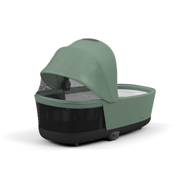 Cybex Priam V4 vankrikomplekt 2in1 Leaf Green, Matt Black, Cloud T car seat Plus Leaf Green - Cybex