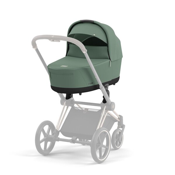 Cybex Priam V4 stroller set Leaf Green, Frame Chrome Brown - Cybex