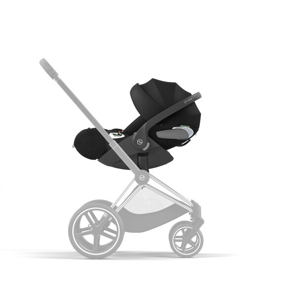 Cybex Priam V4 stroller set 2in1 Sepia Black, Chrome Brown frame, Cloud T Sepia Black - Cybex