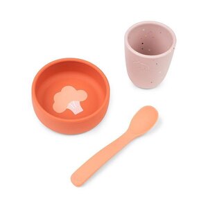 Done by Deer Silicone first meal set Papaya - Done by Deer