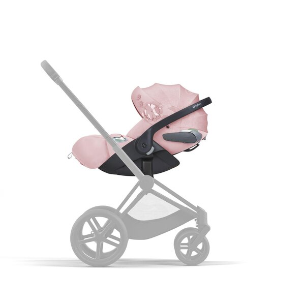 Cybex Cloud T i-Size 45-87cm automobilinė kėdutė, Simply Flowers Pale Blush - Cybex