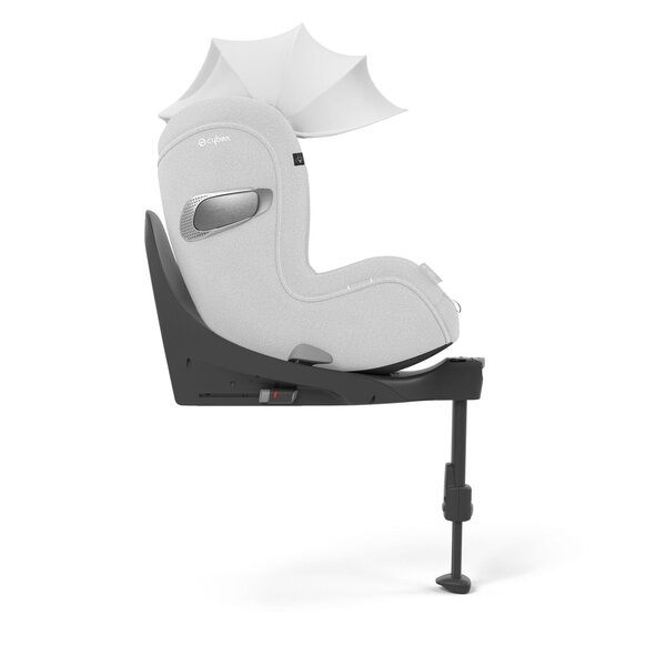 Cybex Sirona T i-size 45-105cm automobilinė kėdutė, Plus Platinum White - Cybex