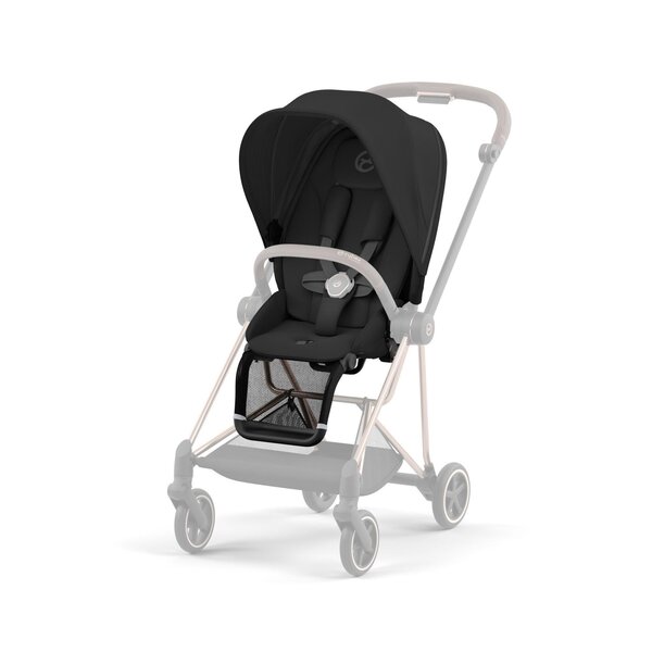 Cybex Mios V3 pushchair Sepia Black, Chrome Black Frame - Cybex