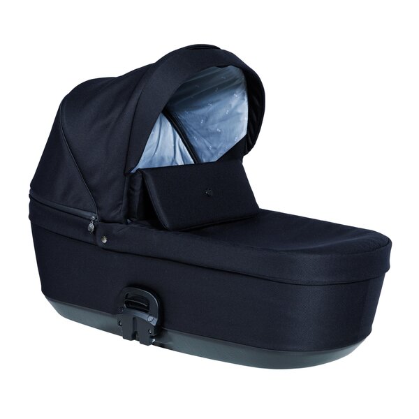 Nordbaby Active Plus vankrikomplekt Brilliant Black, raamiga Onyx Dark Brown - Nordbaby