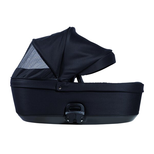 Nordbaby Active Plus vankrikomplekt Brilliant Black, raamiga Onyx Dark Brown - Nordbaby