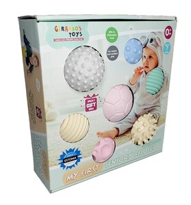 Gerardos Toys My First Sensory Ball Set 7pcs Multicolor - Gerardos Toys