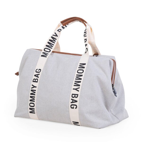 Childhome Mommy Bag nursery bag Signature Canvas OffWhite - Childhome