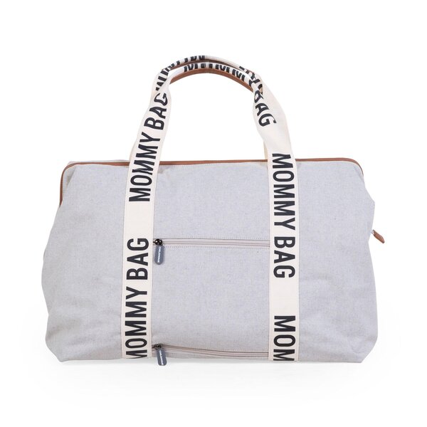 Childhome Mommy Bag soma Signature Canvas OffWhite - Childhome