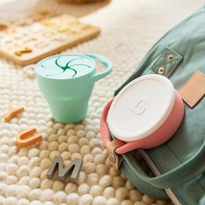 Munchkin Silicone snack catcher Mint - Munchkin