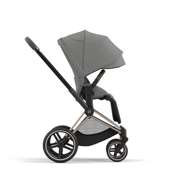 Cybex Priam V4 web Pushchair Mirage Grey, Rose Gold - Cybex