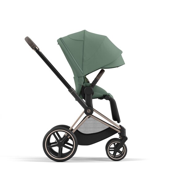 Cybex Priam V4 web Pushchair Leaf Green, Rose Gold - Cybex