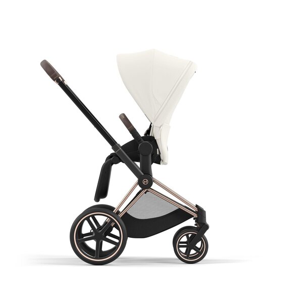 Cybex Priam V4 web Pushchair Off White, Rose Gold - Cybex