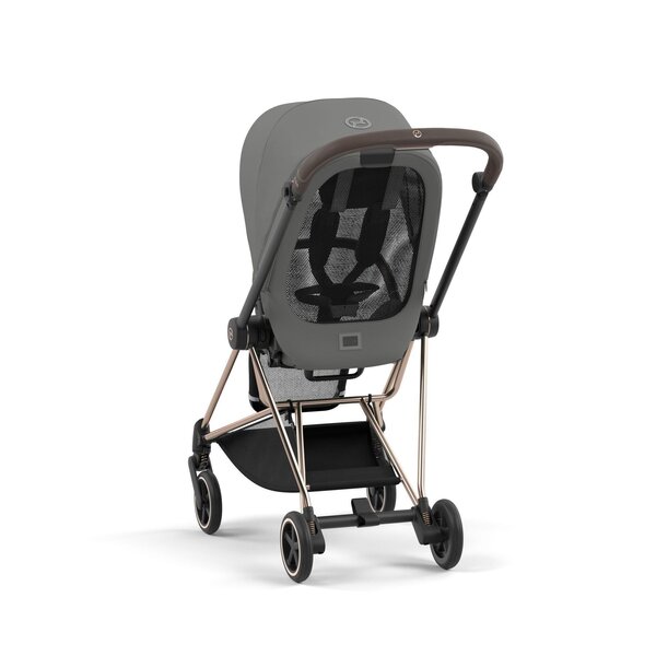 Cybex Mios V3 vežimėlio komplektas Mirage Grey, Rose Gold Frame - Cybex