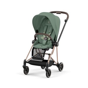 Cybex Mios V3 vežimėlio komplektas Leaf Green, Rose Gold Frame - Cybex