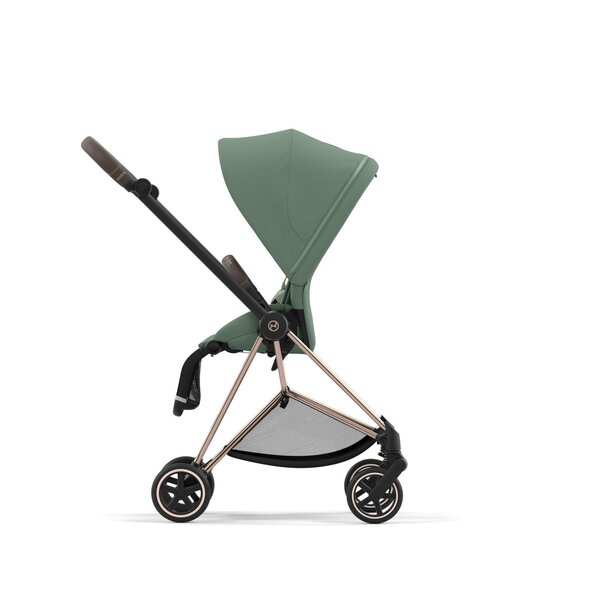 Cybex Mios V3 vežimėlio komplektas Leaf Green, Rose Gold Frame - Cybex