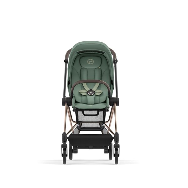 Cybex Mios V3 vežimėlio komplektas Leaf Green, Rose Gold Frame - Cybex