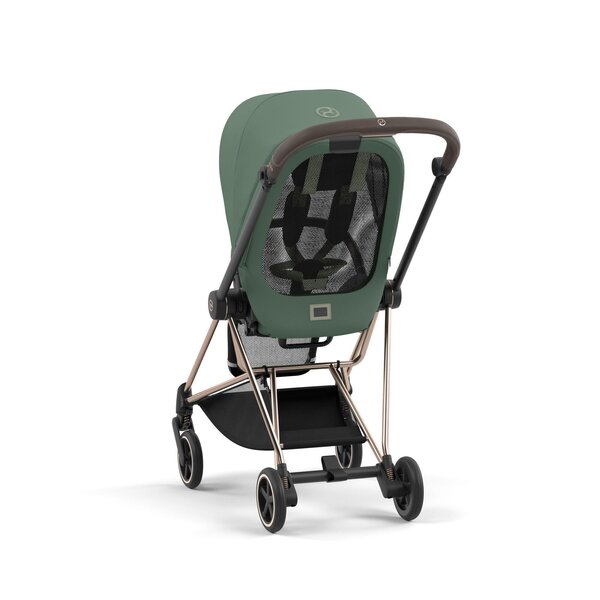 Cybex Mios V3 vežimėlio komplektas Leaf Green, Rose Gold Frame - Cybex