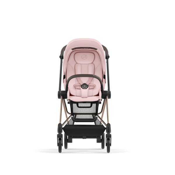 Cybex Mios V3 vežimėlio komplektas Peach Pink, Rose Gold Frame - Cybex