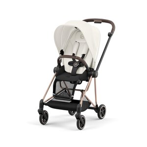 Cybex Mios V3 pastaigu rati Off White, Rose Gold Frame - Cybex