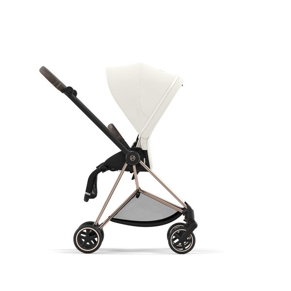 Cybex Mios V3 vežimėlio komplektas Off White, Rose Gold Frame - Cybex