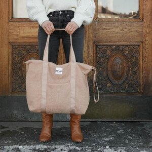 Elodie Details Changing Bag Soft Shell Pink Bouclé - Elodie Details