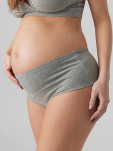 Mamalicious Mlhelene brazilan briefs 3-p a. e. L Light Grey Melange - Mamalicious