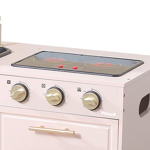 PolarB Modern Kitchen with Light and Sound Pretty Pink - PolarB