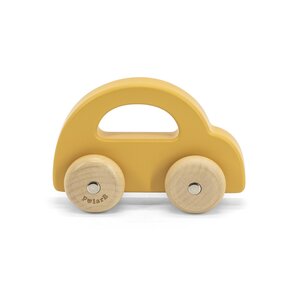 PolarB Wooden Car - Yellow Multicolor - PolarB