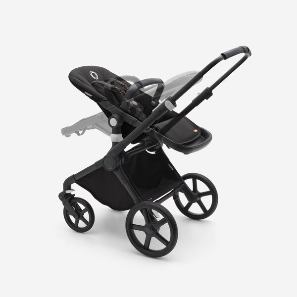 Bugaboo Fox Cub bassinet and seat stroller Black/Midnight Black - Bugaboo