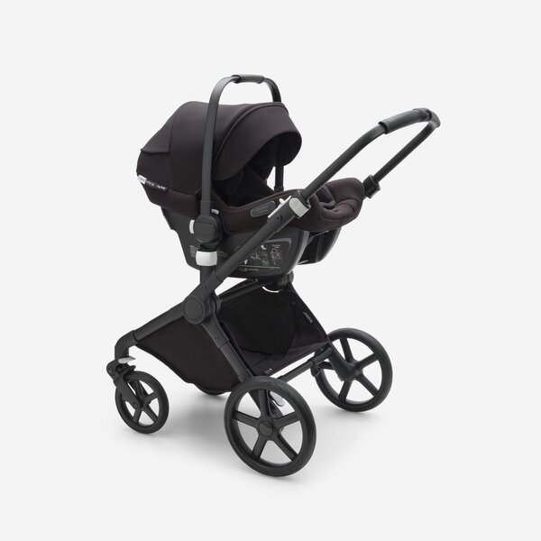 Bugaboo Fox Cub bassinet and seat stroller Black/Midnight Black - Bugaboo