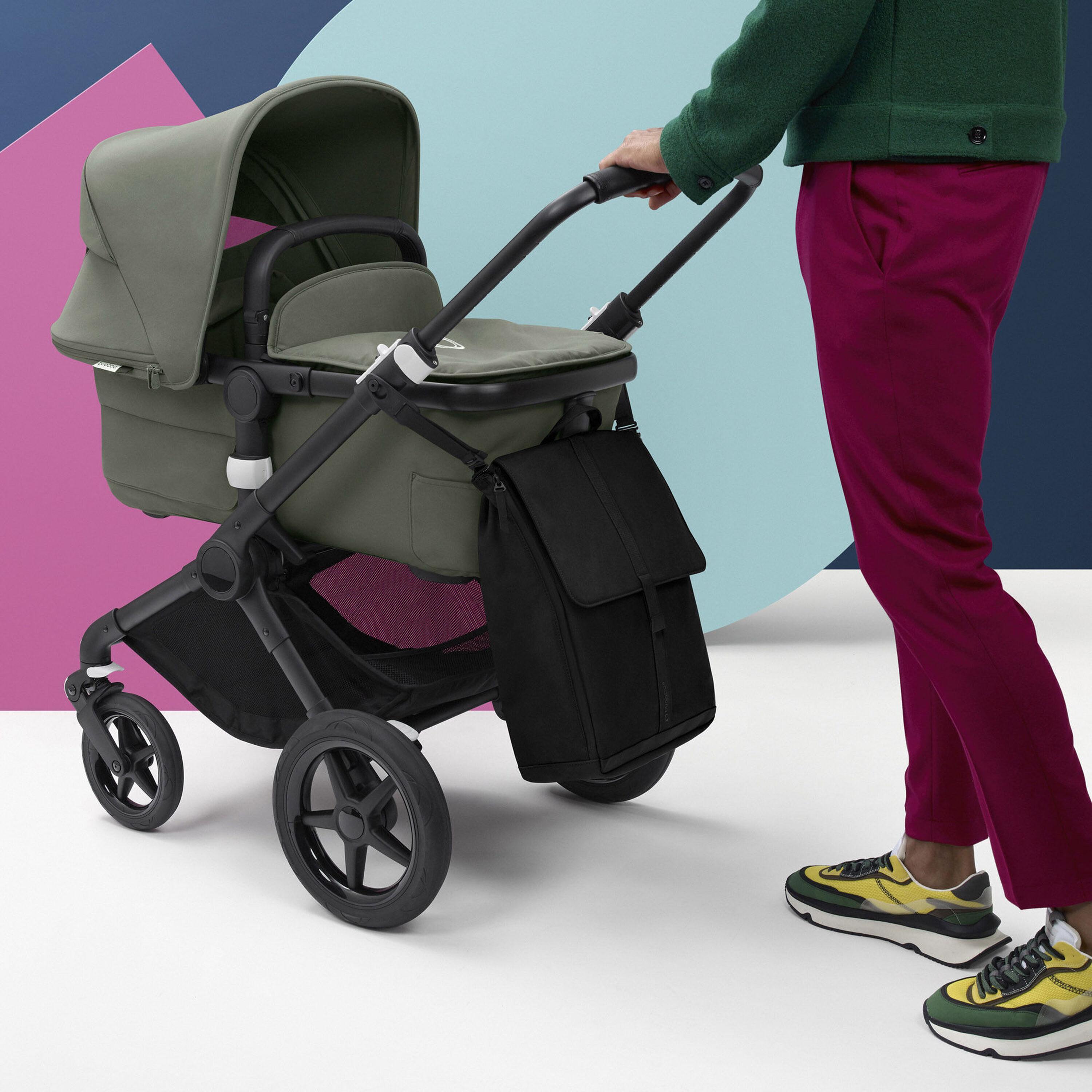 Bugaboo black changing sales bag