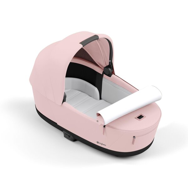 Cybex Priam V4 stroller set Peach Pink, Frame Chrome Black - Cybex