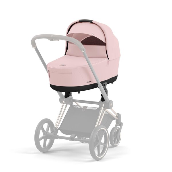 Cybex Priam V4 stroller set Peach Pink, Frame Matt Black - Cybex