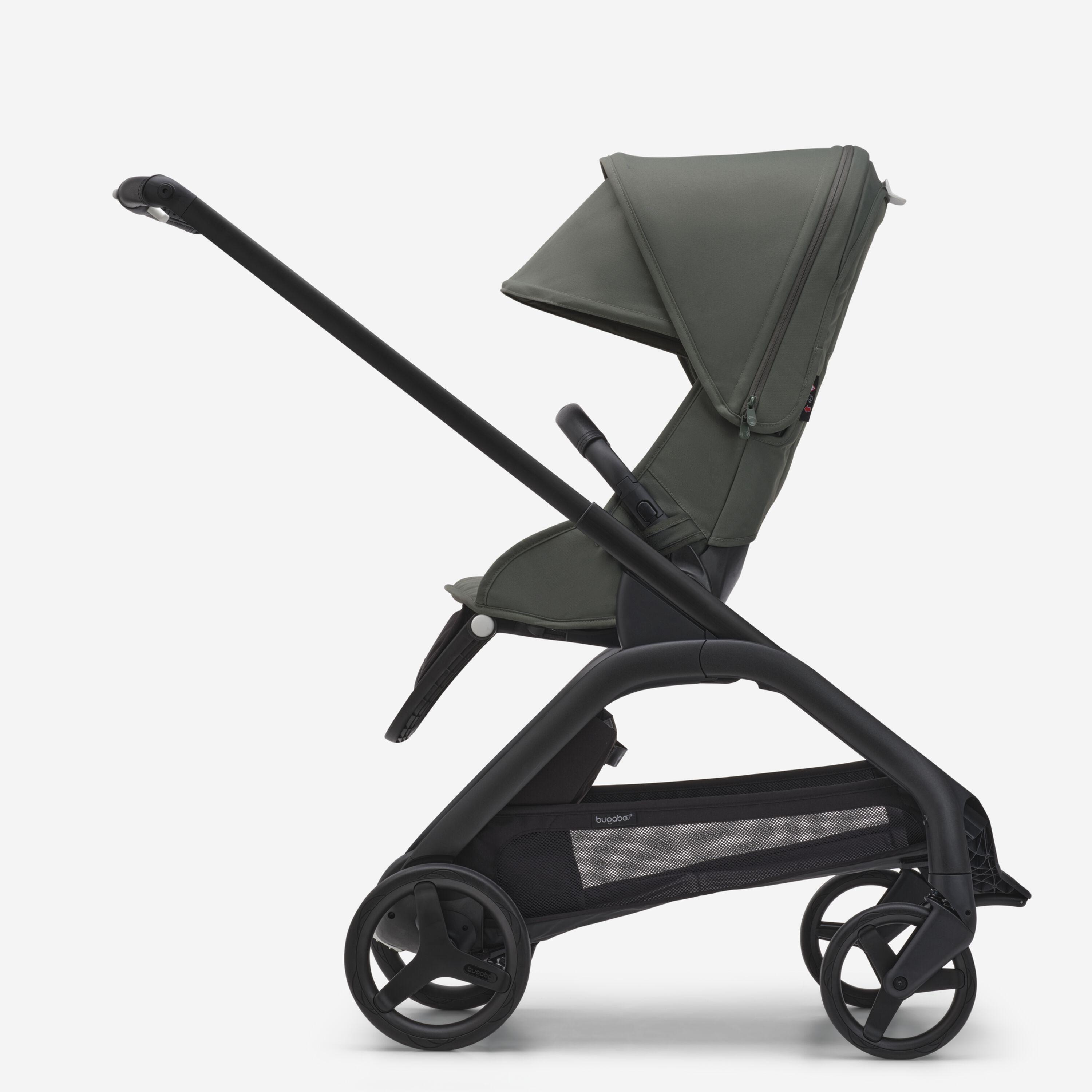 Bugaboo Dragonfly seat stroller Black Forest Green Forest Green